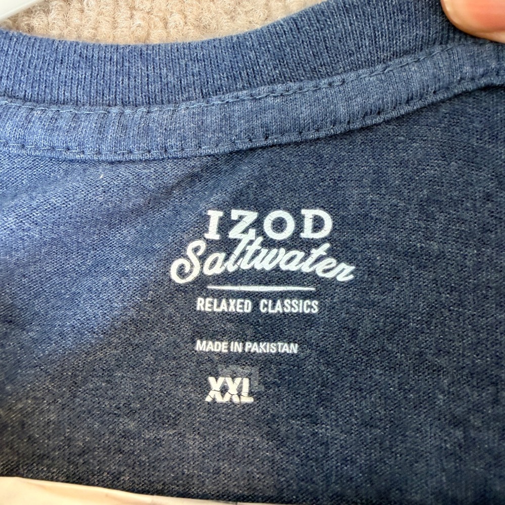 IZOD Saltwater Mens XXL Long Sleeve T-Shirt Lot of 3 - Picture 11 of 16